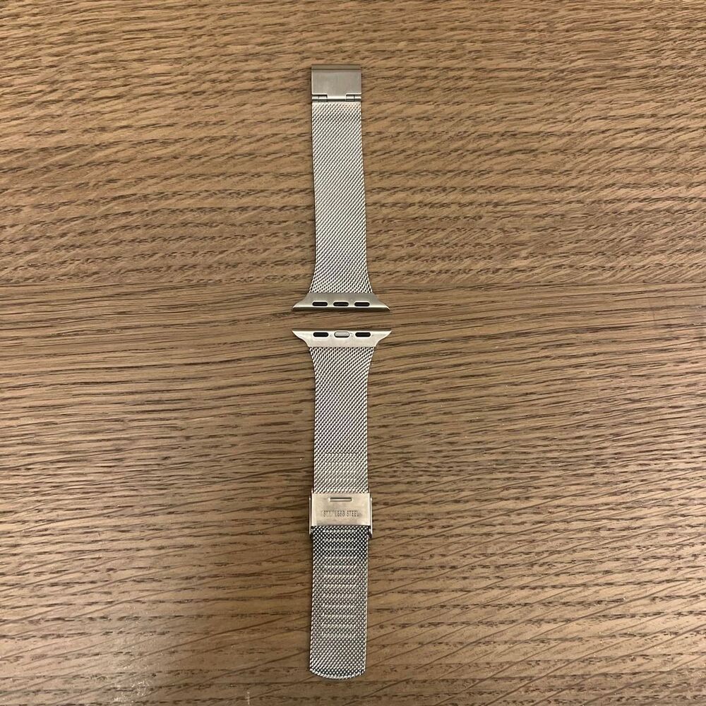 Apple Women's Silver and Grey Watch